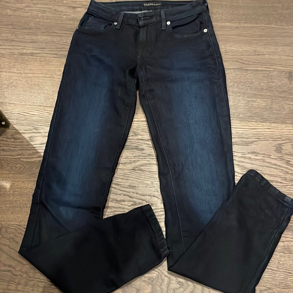 Guess dark blue jeans l